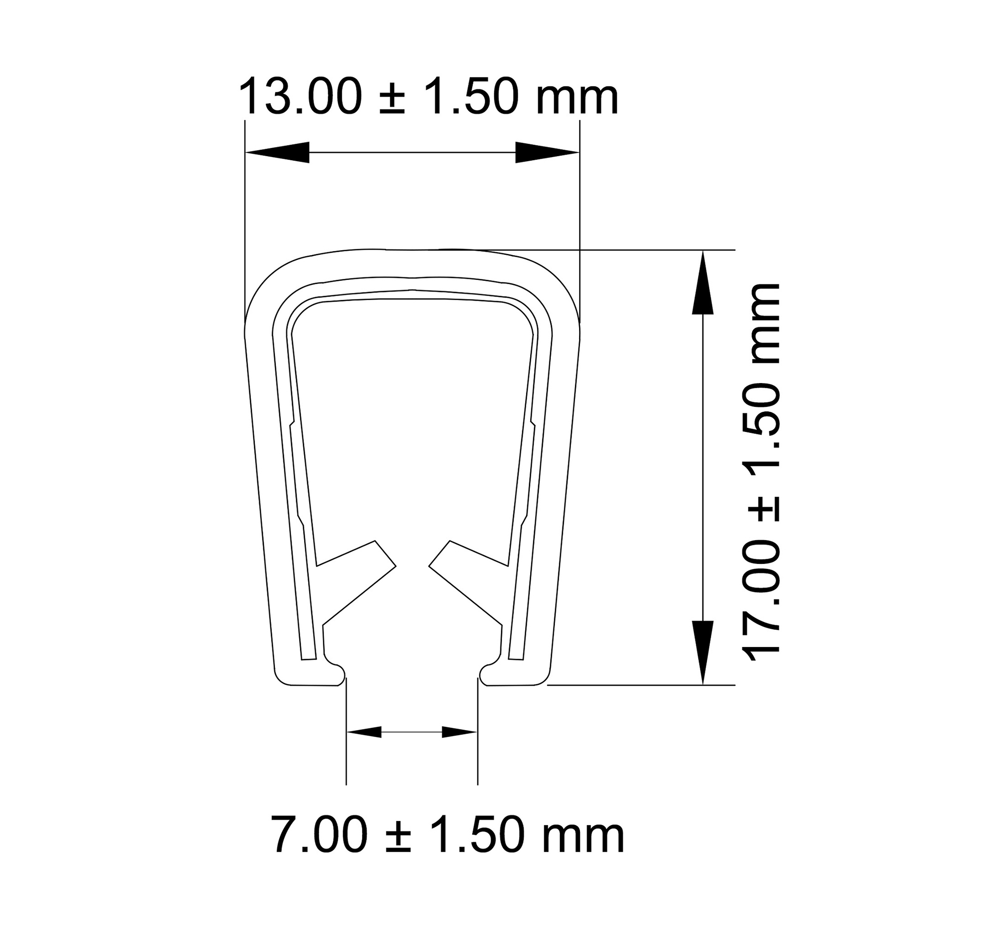 PVC Edge Trim Black Large China Manufacturers