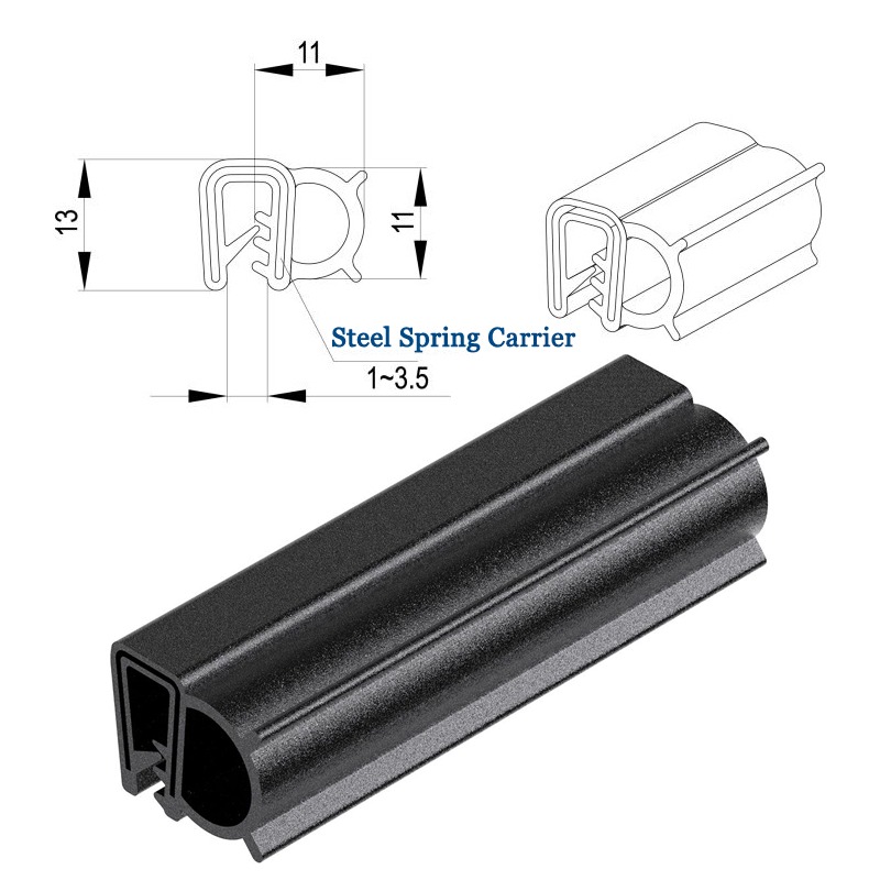 7203-13 Self Gripping Side Bubble Gasket China