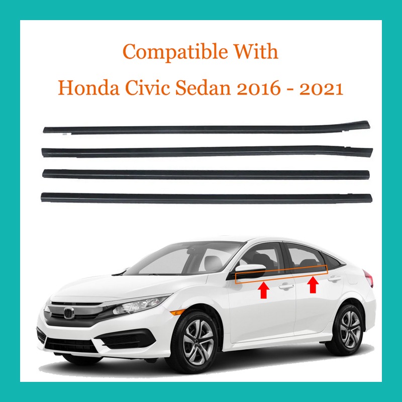 72410-TBA-A01 2016-2021 Honda Civic Door Belt Molding China Manufacturer